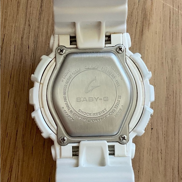 Baby G Casio White and Rose Gold Dial Sport Watch - Picture 5 of 7